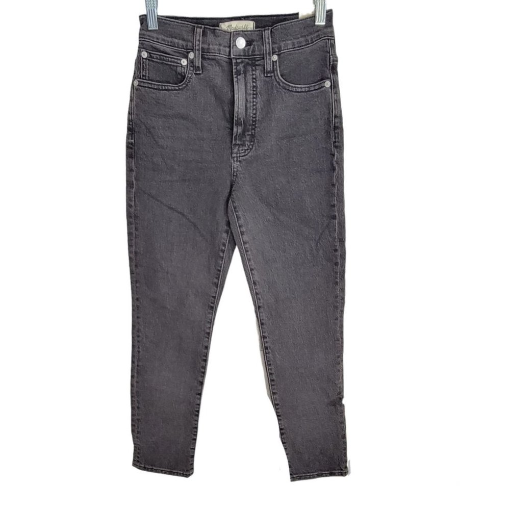 Madewell Womens Gray Denim The‎ Perfect Vintage Jeans Straight Leg Size 24P NWT